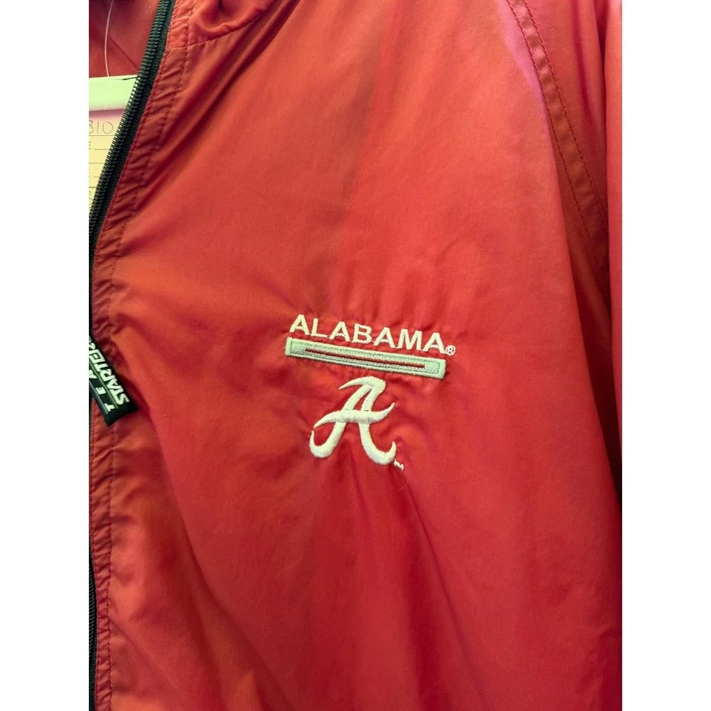 Team‎ Starter Alabama Crimson Tide Windbreaker Jacket Red Mens